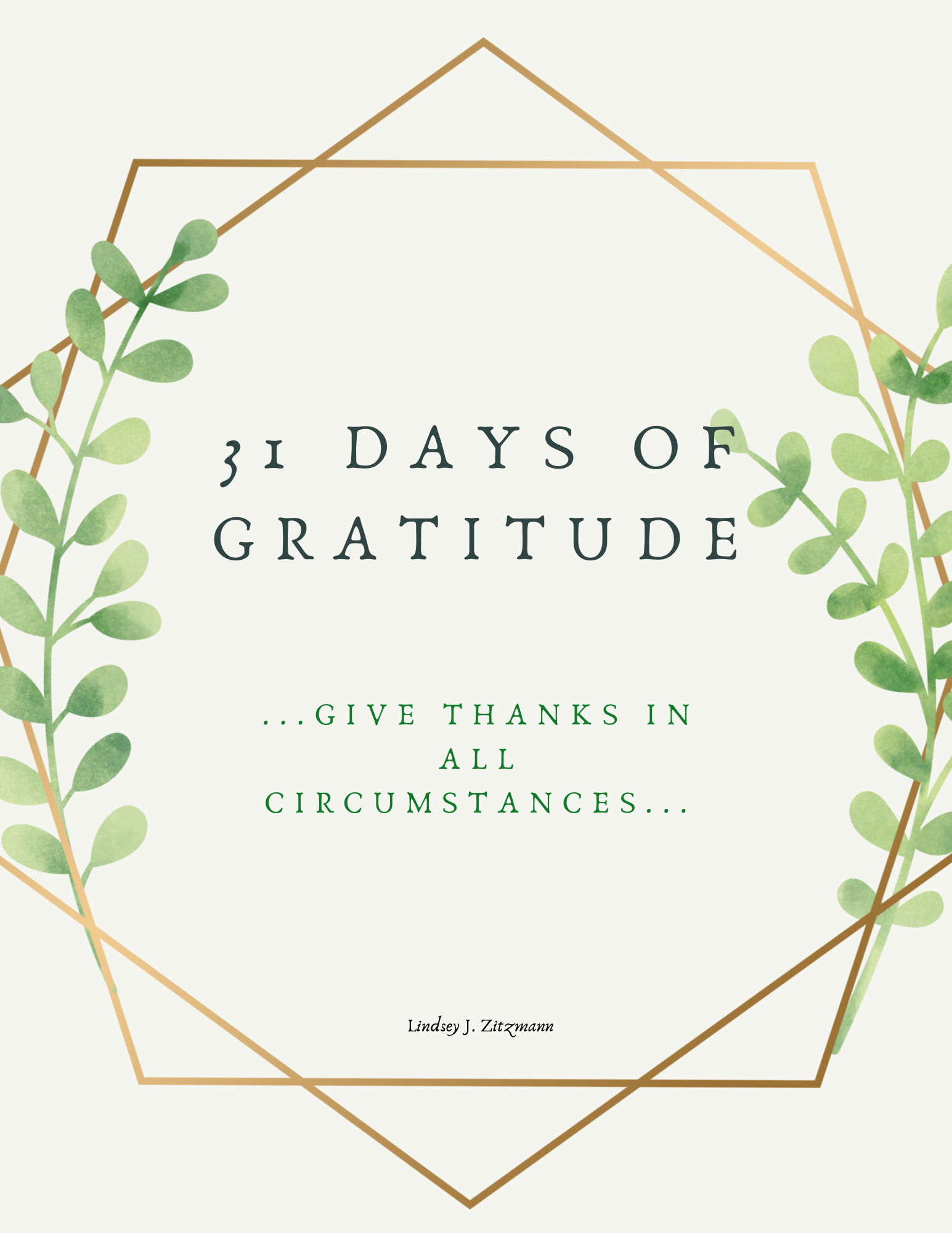 christian gratitude journal